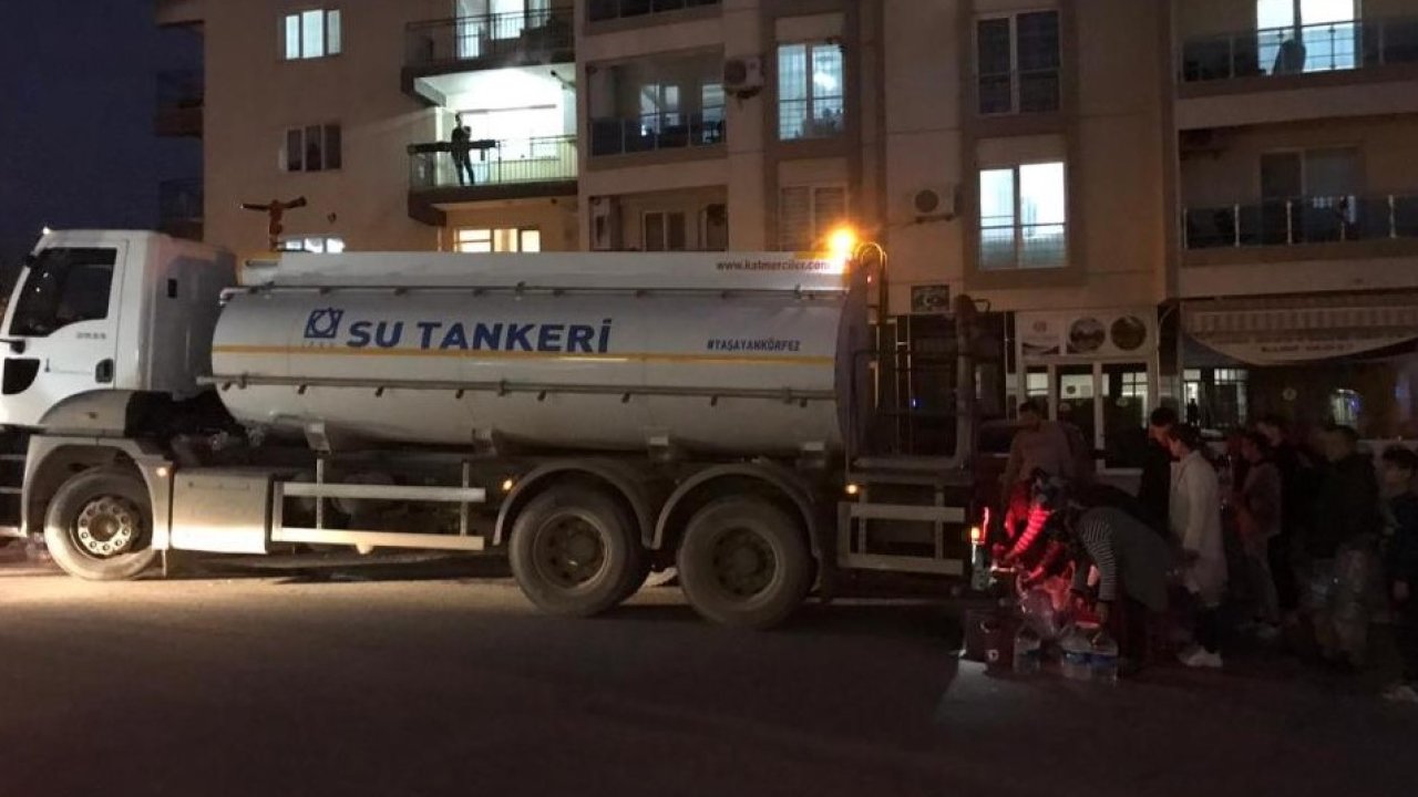 İzmir'de 3 günlük su kesintisi vatandaşı perişan etti!