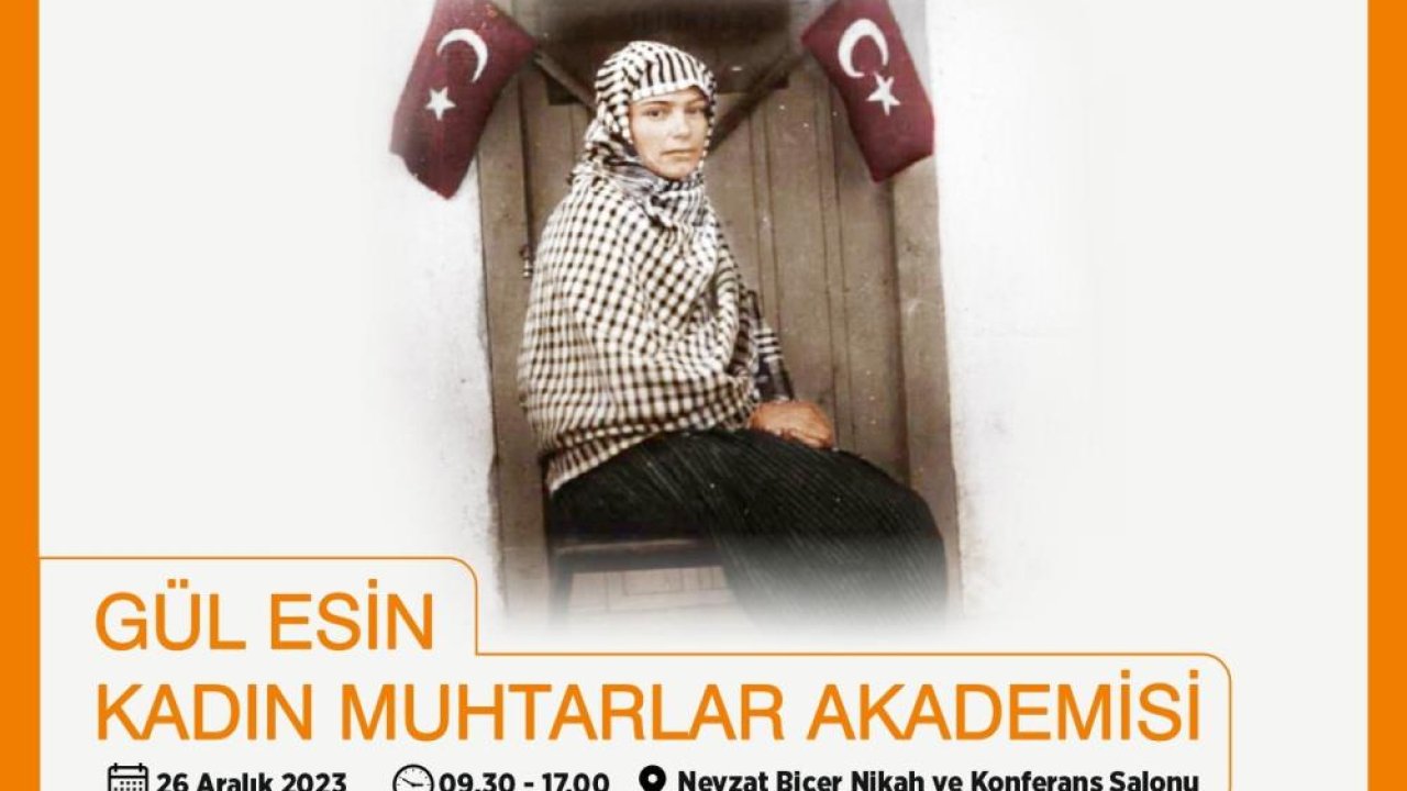 Aydın'da Kadın Muhtarlar Akademisi start alıyor!