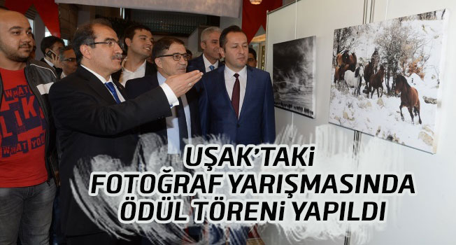 Uşak'taki Fotoğraf Yarışmasında Ödül Töreni Yapıldı
