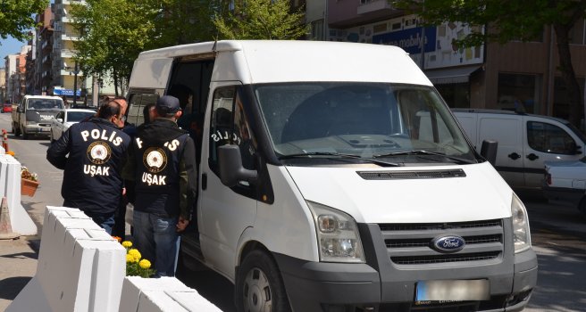 Uşak’ta Yakalanan 63 Şahıstan 22’si Tutuklandı