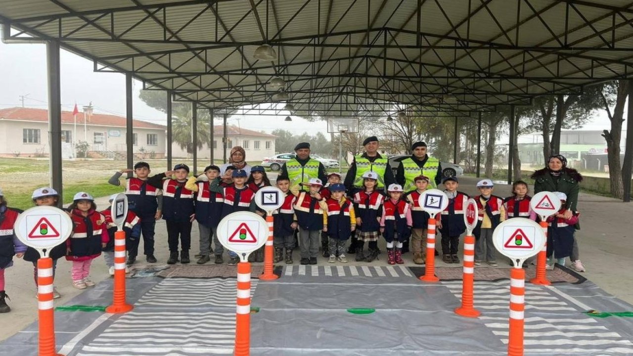 Aydın'da Çineli öğrencilere trafik eğitimi