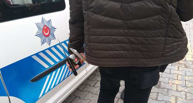 Sarrafa Biber Gazı Sıkan kadın Tutuklandı