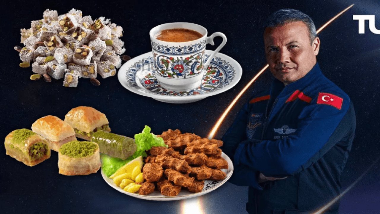 Alper Gezeravcı uzayda ne yiyecek?