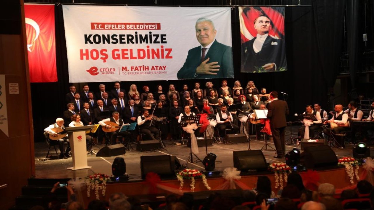 Aydın Efeler Belediyesi Türk Sanat Müziği Korosu kulakların pasını sildi