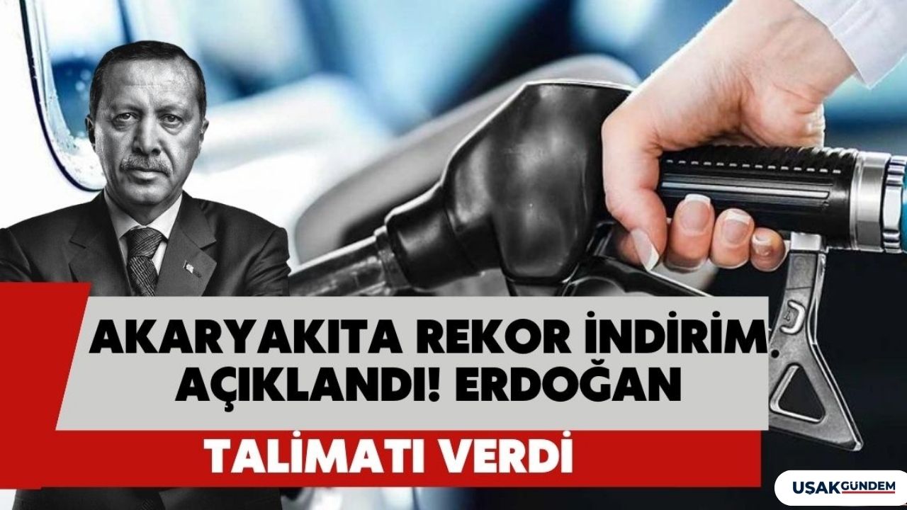 Cumhurbaşkanı talimatı geldi! Benzine 7.52 motorine 7.05 LPG otogaza 5.80 TL süper GABAR indirimi