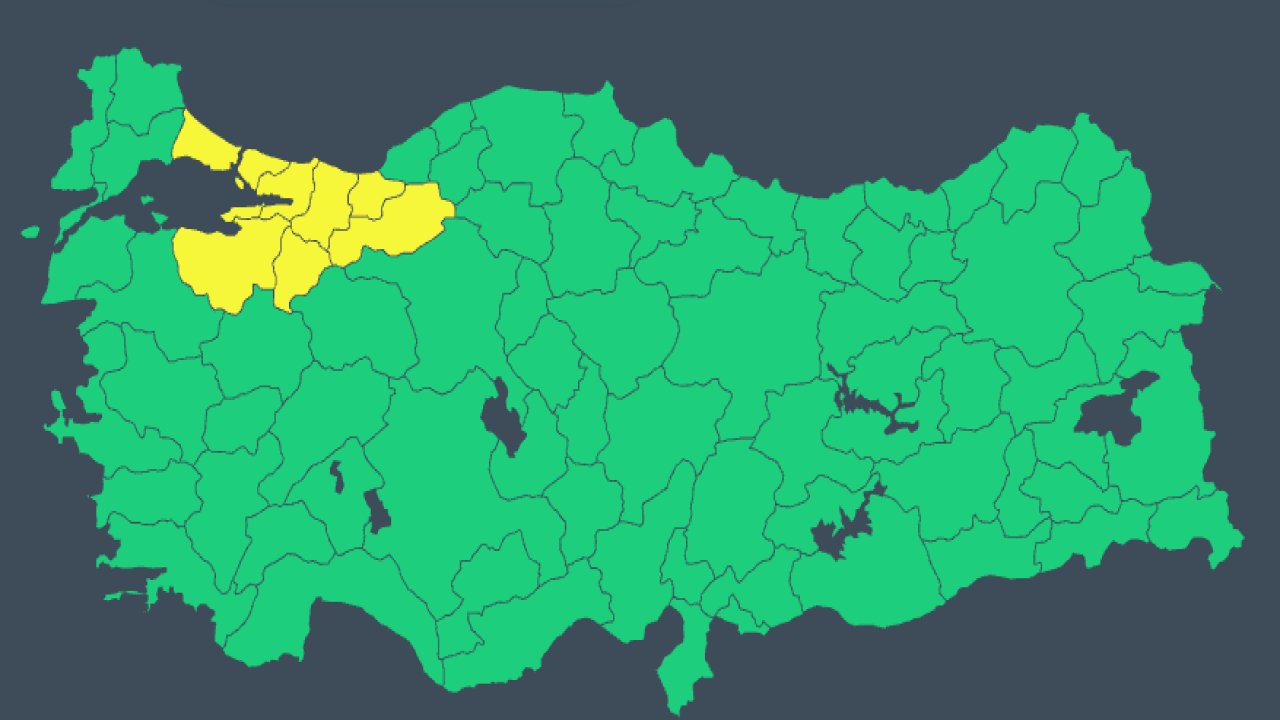 İstanbul, Ankara ve 6 il için acil uyarı yapıldı! Yarın sabah 06.00’ya kadar tetikte olun