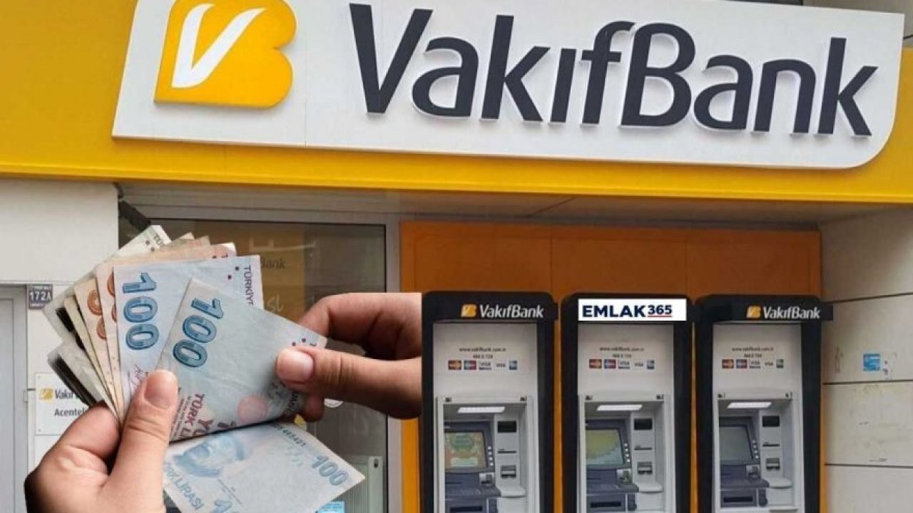 Cebimde kuruş param kalmadı diyen Vakıfbank'a koşsun! 50.000 TL kredi trink ödeniyor