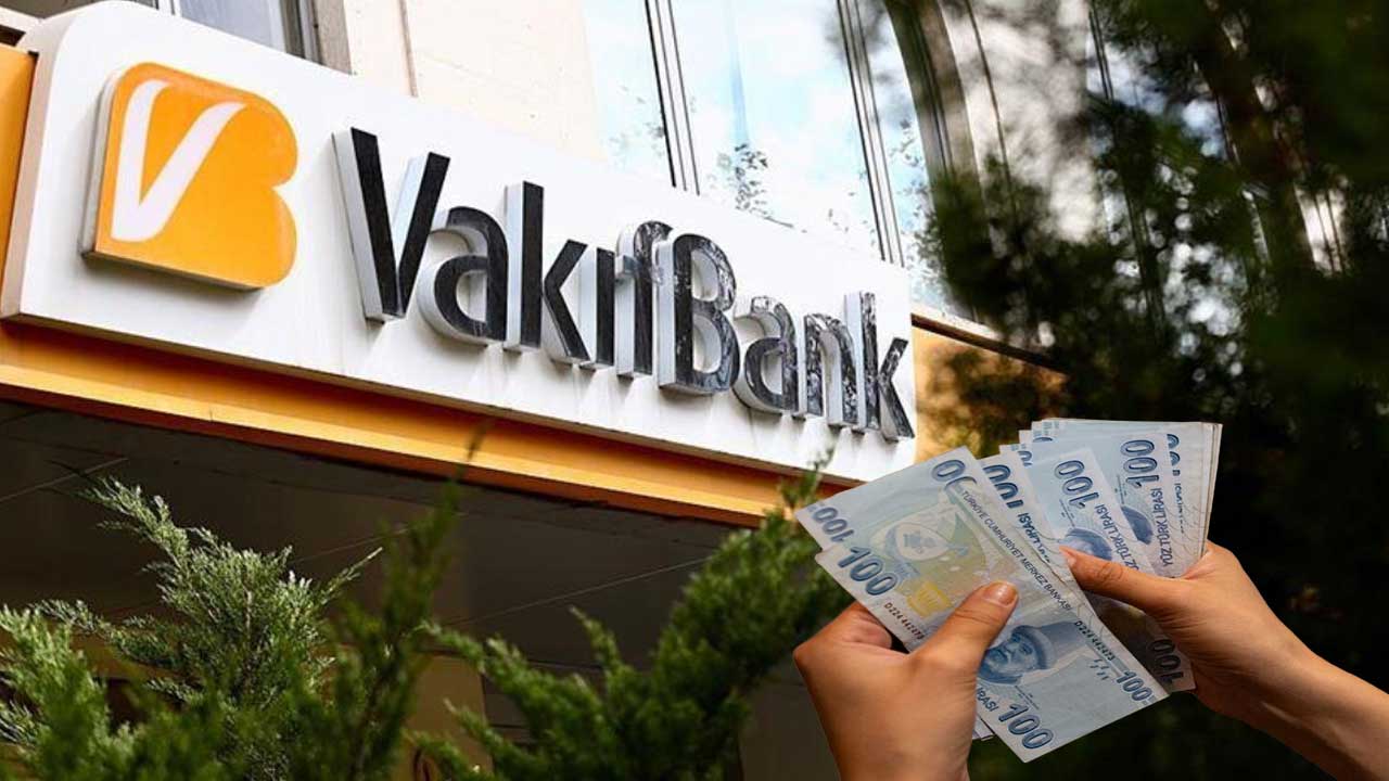 Vakıfbank 3 ay ERTELEMELİ 100.000 TL MASRAFSIZ ihtiyaç kredisi duyurdu