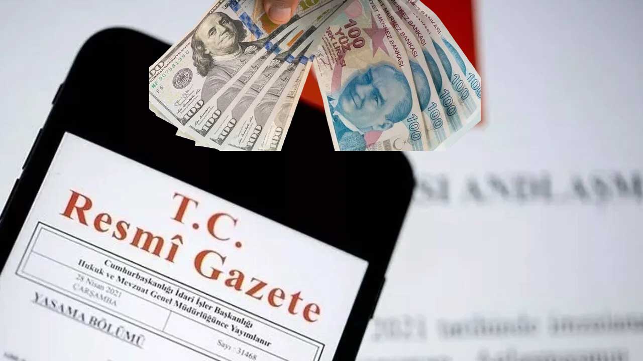 Hazine ve Maliye Bakanlığı'nın TL kararı Resmi Gazete'de! Dolar ve Euro ile ödeme...