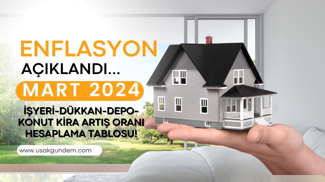 TÜİK TEFE TÜFE Şubat ayı enflasyonu Mart 2024 kira artışı resmi zam oranı açıklandı!