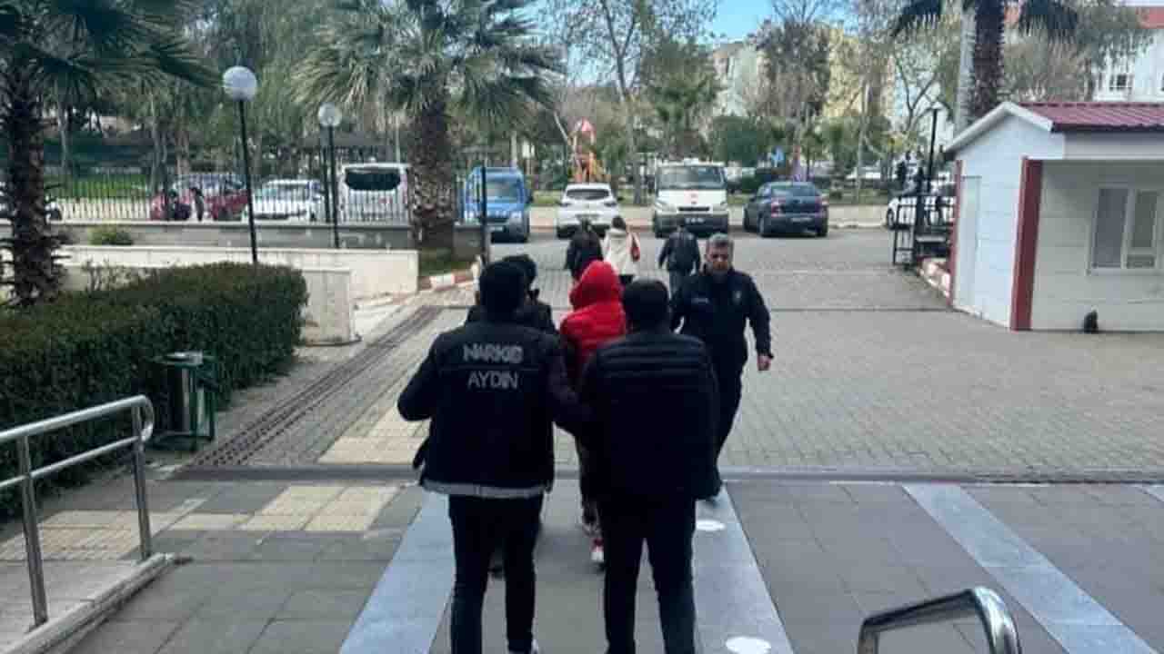 Aydın'da filmleri aratmayan uyuşturucu operasyonunda 2 zehir taciri yakalandı!