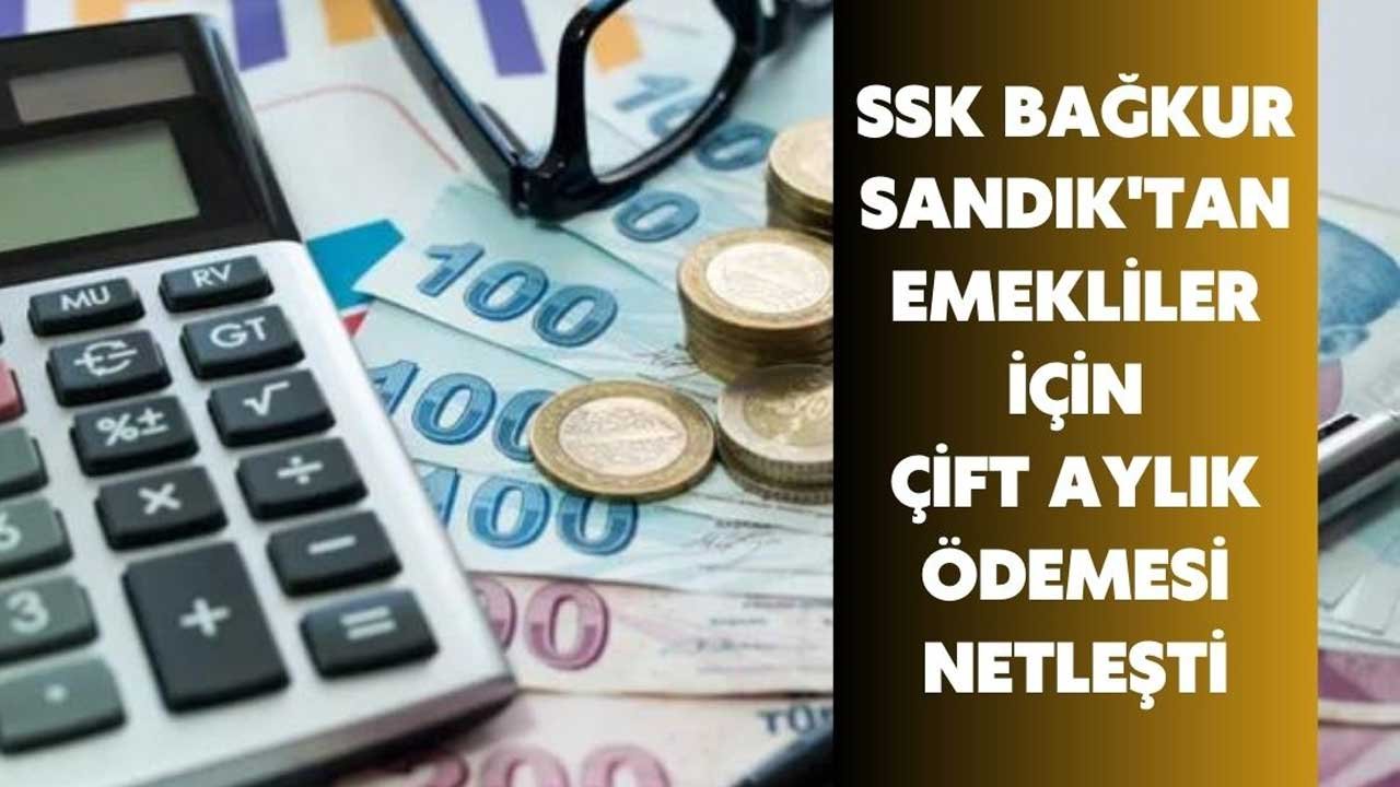 17 milyon emekliye çift maaş müjdesi! SSK Bağkur Emekli Sandığı 4a 4b 4c emeklileri hepsi alacak
