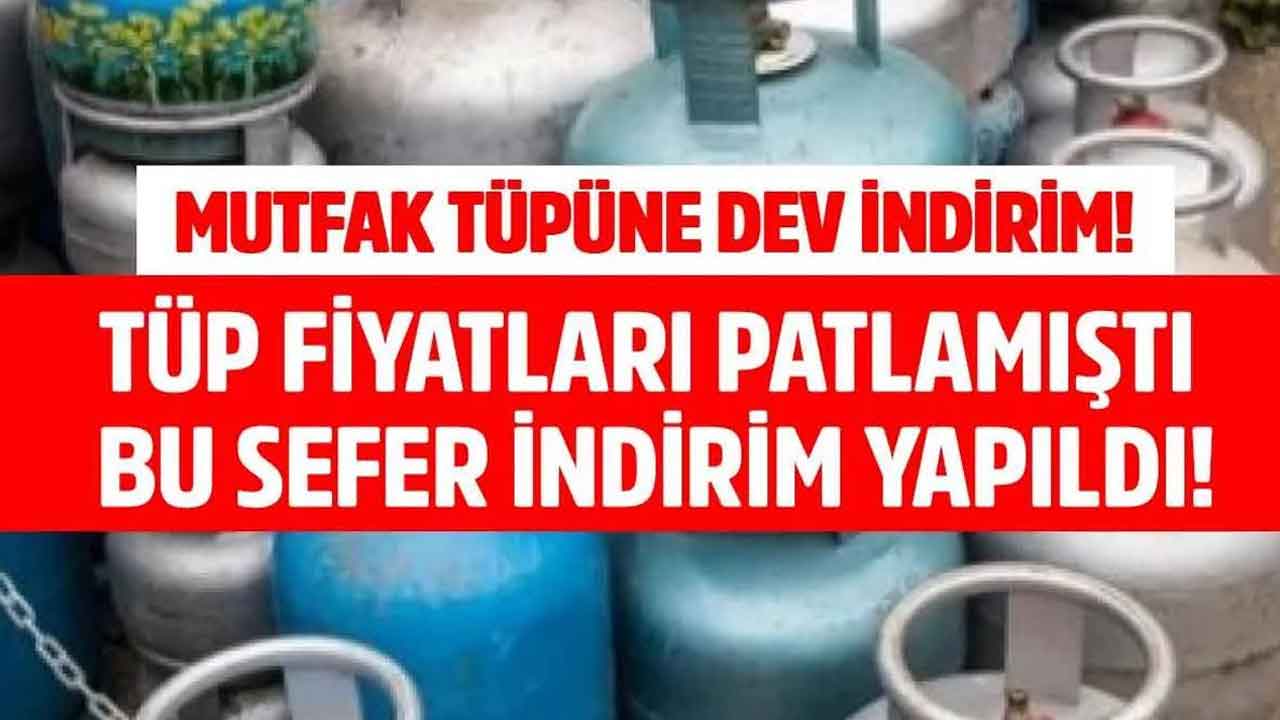 Zam yağmuruna İNDİRİM molası! İpragaz TÜP fiyatlarına 120 TL'lik DEV İNDİRİM müjdesi