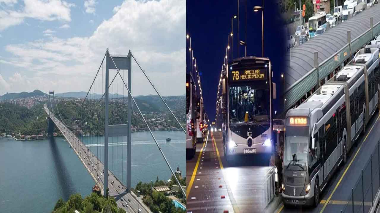 Bugün OTOYOLLAR ÜCRETSİZ mi, hangi köprüler, Ramazan Bayramı toplu ulaşım otobüs metro BEDAVA mı?