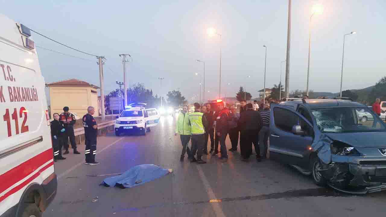 Denizli'de trafik kazasında 1 kişi hayatını kaybetti!