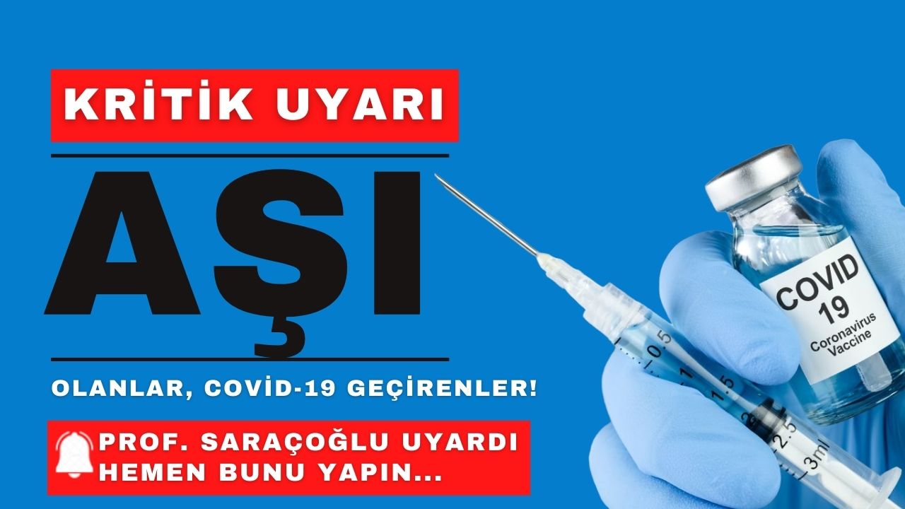 BioNTech Turkovac ve Sinovac koronavirüs aşısı olanlara kötü haber! Prof. Saraçoğlu açıkladı hemen bunu yapın