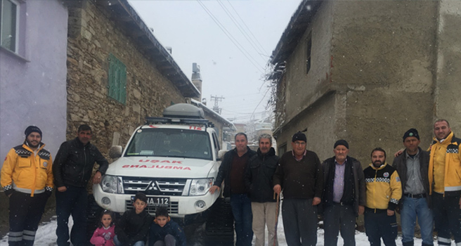 Paletli ambulansları ile Hızır gibi yetişiyorlar