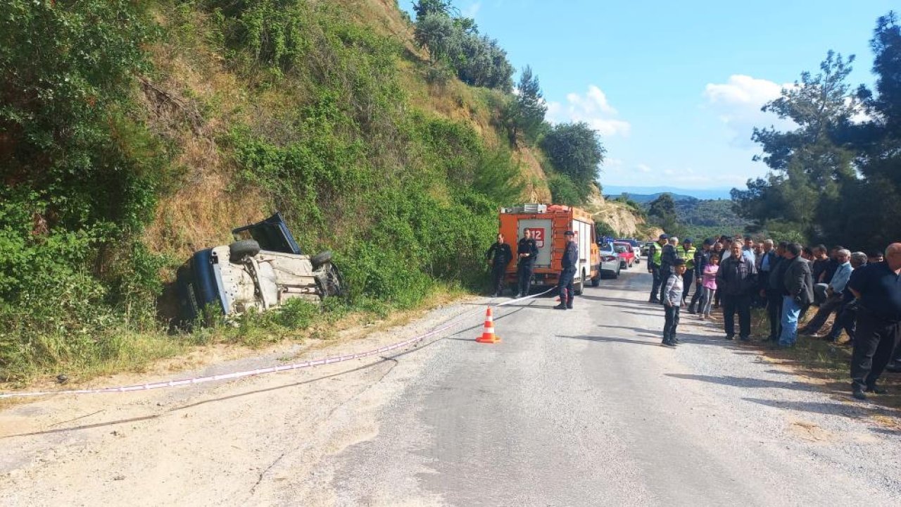 Aydın’da meydana gelen trafik kazasında sürücü olay yerinde öldü! 1 kişi ağır yaralı