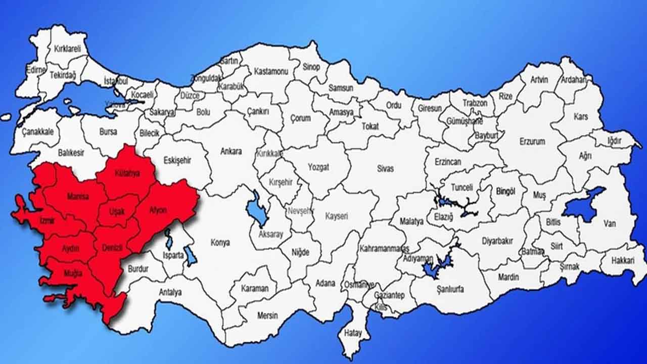 İzmir Aydın Balıkesir Çanakkale Manisa Bursa Kütahya Eskişehir! Çok şiddetli geliyor tedbirli olun