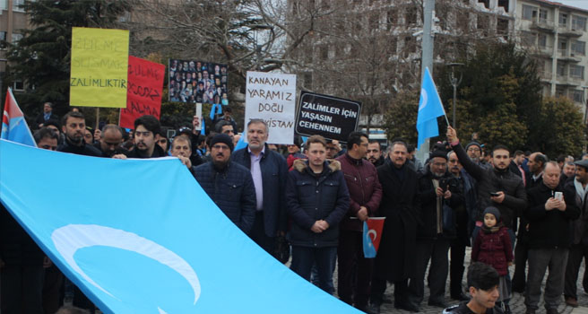 Uşak Kardeşlik Platformu’ndan Çin'in Doğu Türkistan Politikasına tepki