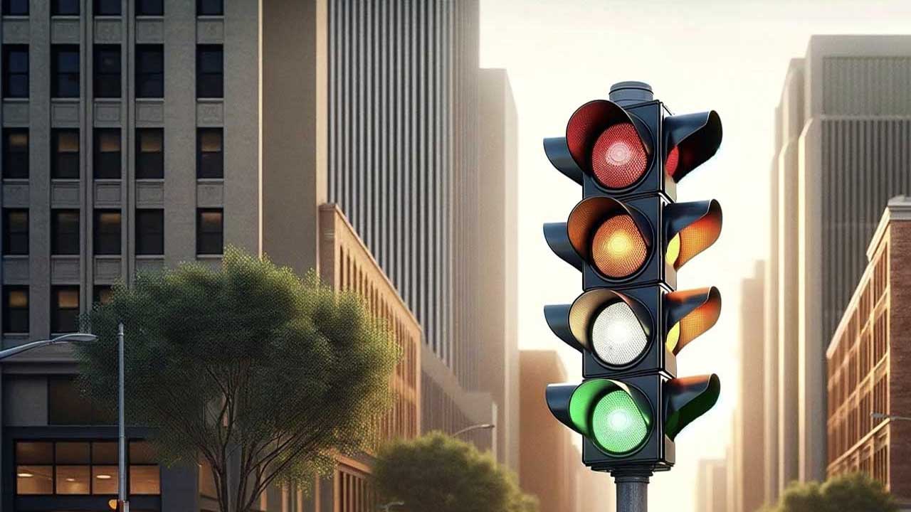 4. trafik lambası beyaz ışık geliyor! Trafik ışıkları değişiyor işte yeni rengin anlamı