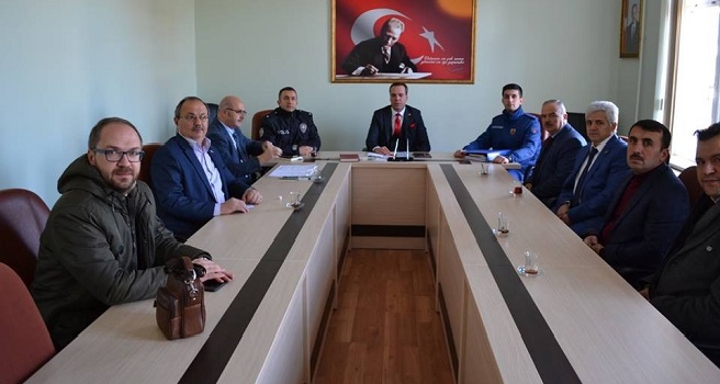 Ulubey İlçe seçim güvenliği toplantısı yapıldı