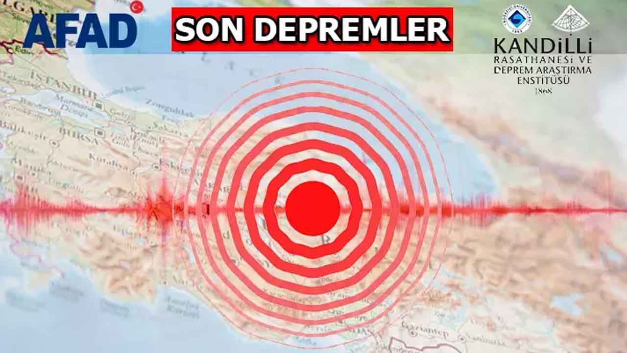 AFAD ve Kandilli Rasathanesi son dakika duyurdu İzmir beşik gibi sallanıyor 5 deprem oldu