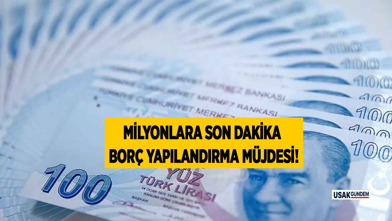 Son dakika kredi YAPILANDIRMA açıklaması!  Vergi borcu trafik adli ve idari para cezası affı borç yapılandırması