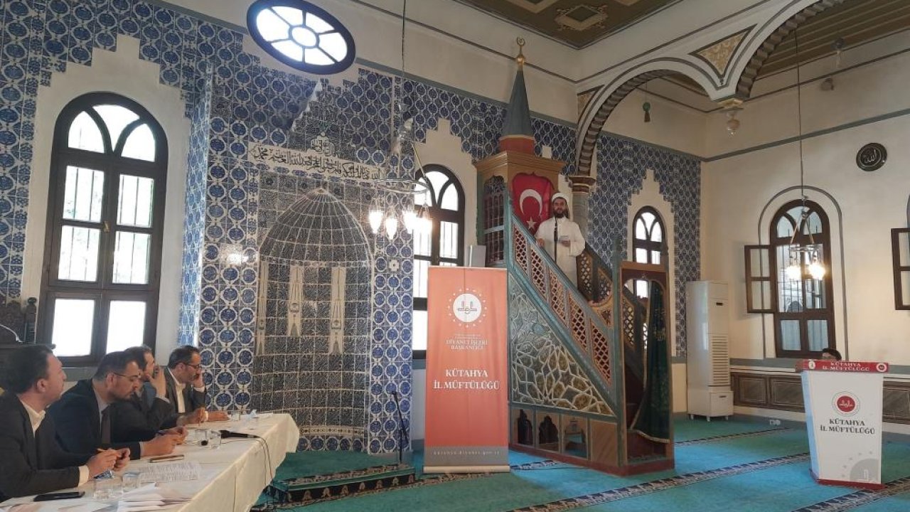 Kütahya’da Din Görevlileri arası Etkili Hutbe Sunumu yarışması düzenlendi