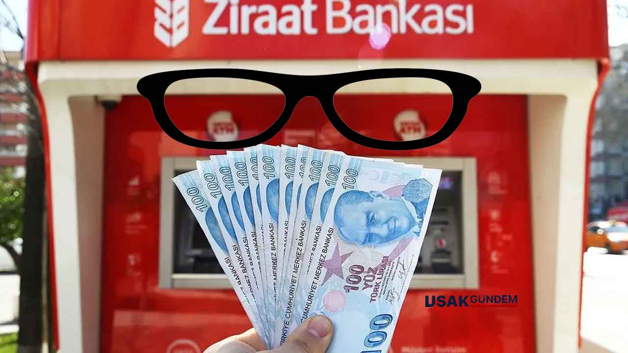 Gözlük kullananlara 200 TL para iadesi! Ziraat Bankası Bankkart üzerinden yatacak
