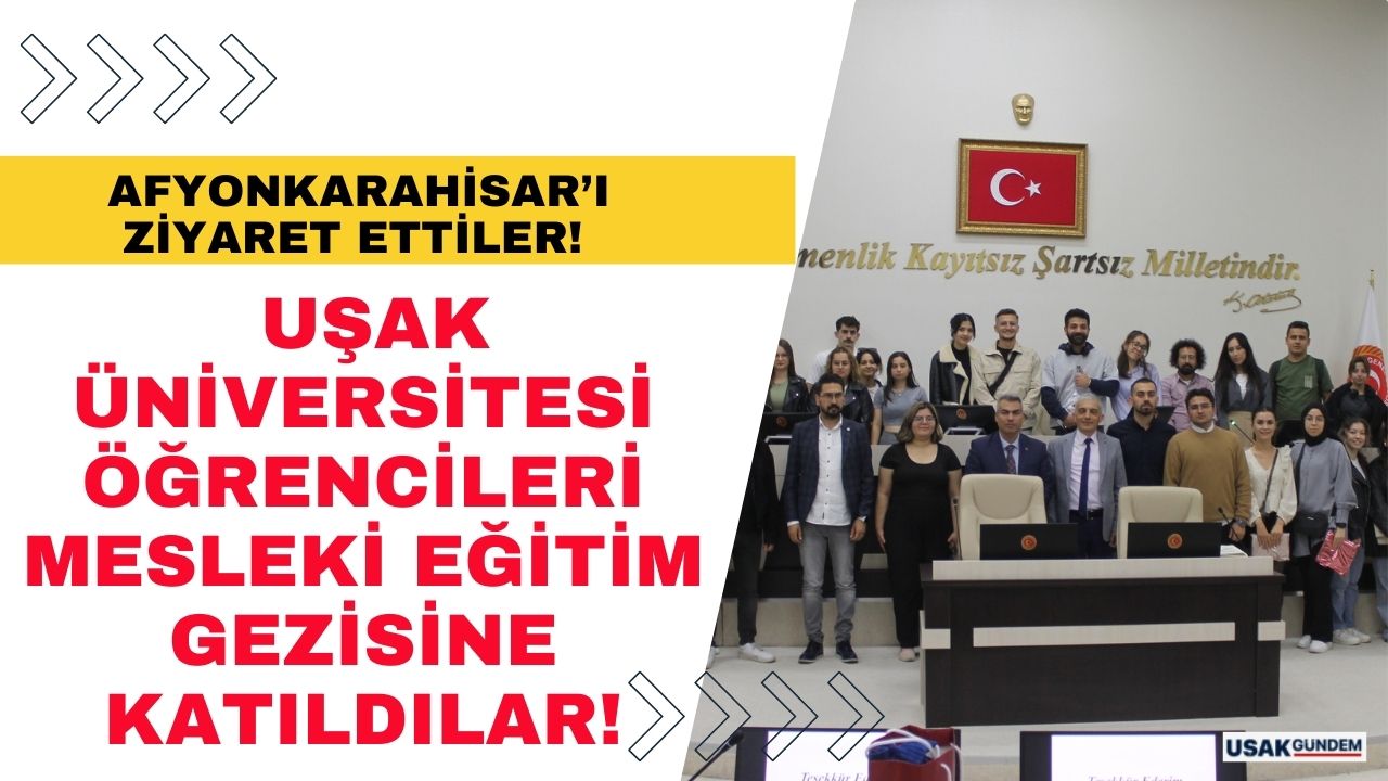 Uşak Üniversitesi İletişim Fakültesi'nden Afyonkarahisar çıkarması!