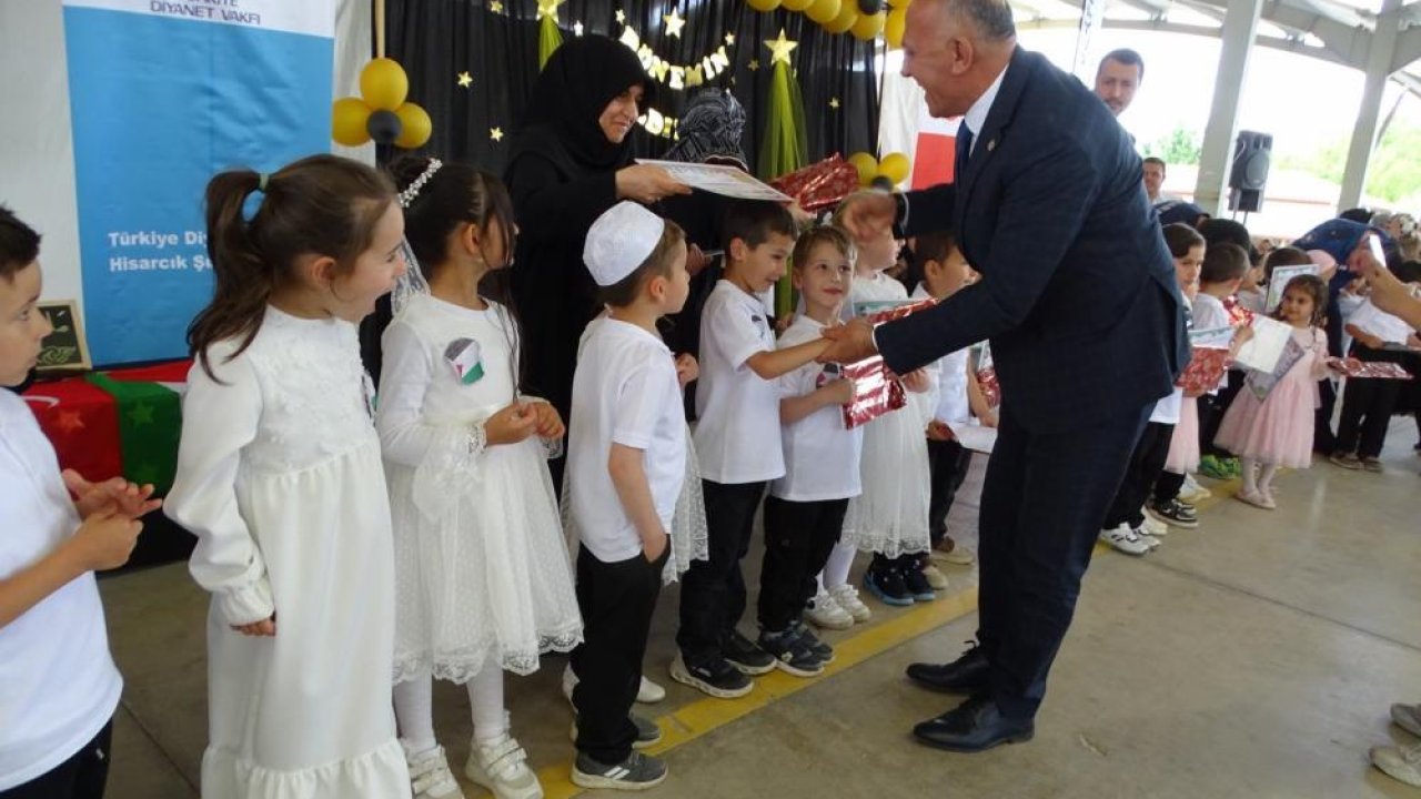Kütahya’da 5-6 yaş Kur’an Kursu öğrencileri için bitirme programı!