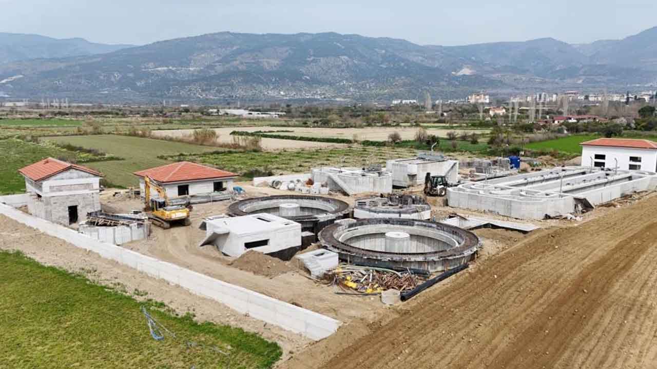 Aydın Buharkent'te İleri Biyolojik Atık Su Arıtma Tesisi hizmete hazırlanıyor