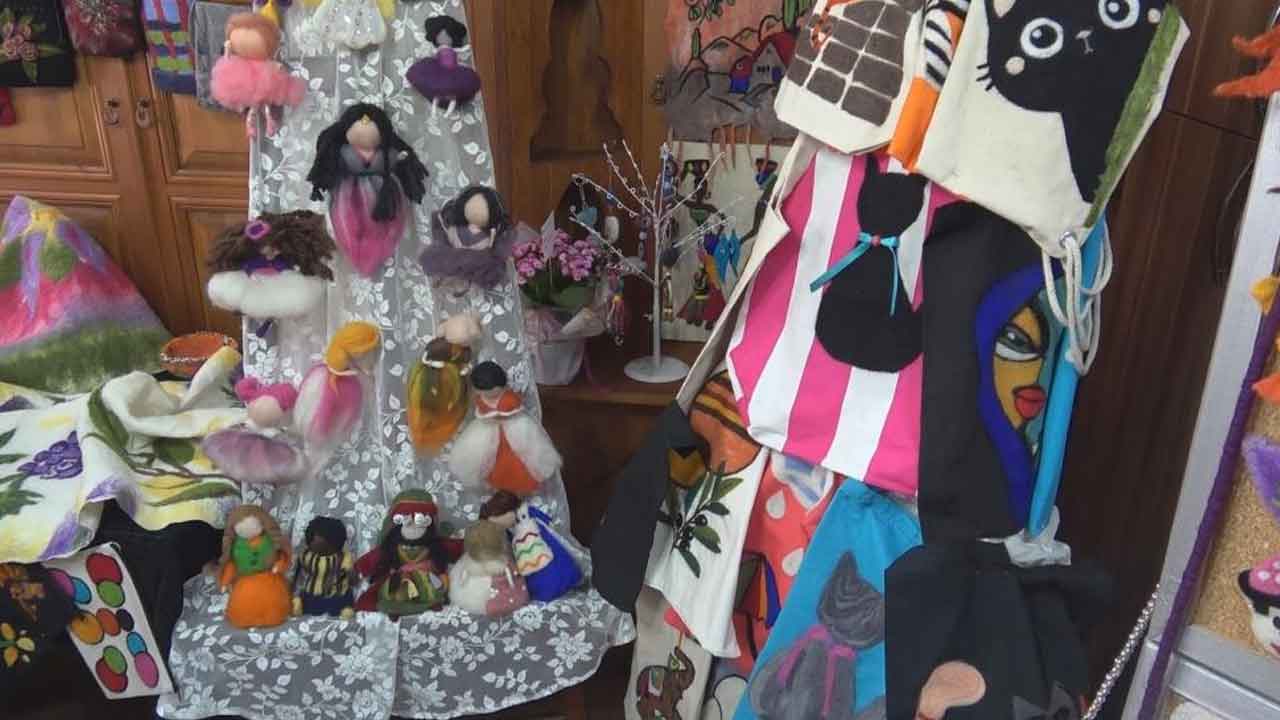 Kütahya Belediyesi UNESCO Konağı'nda Geleneksel El Sanatları Sergisi açıldı