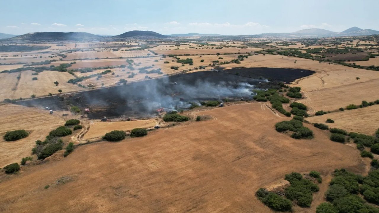 Manisa Kula’da çıkan orman yangınlarına bir yenisi daha eklendi