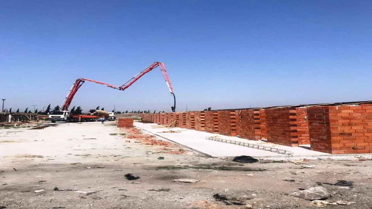 Aydın Söke'de hayvan barınağı inşaatı hızla tamamlanıyor