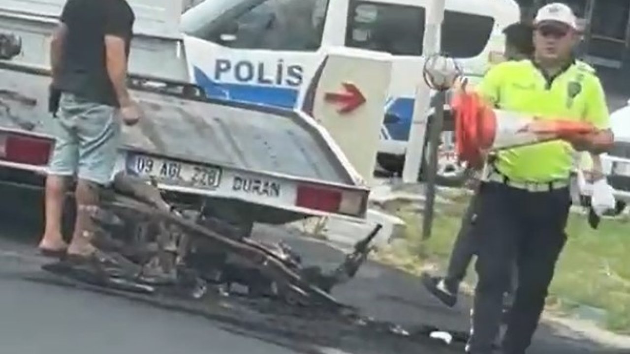 Aydın’daki motosiklet kazasında 20 yaşındaki sürücü hayatını kaybetti