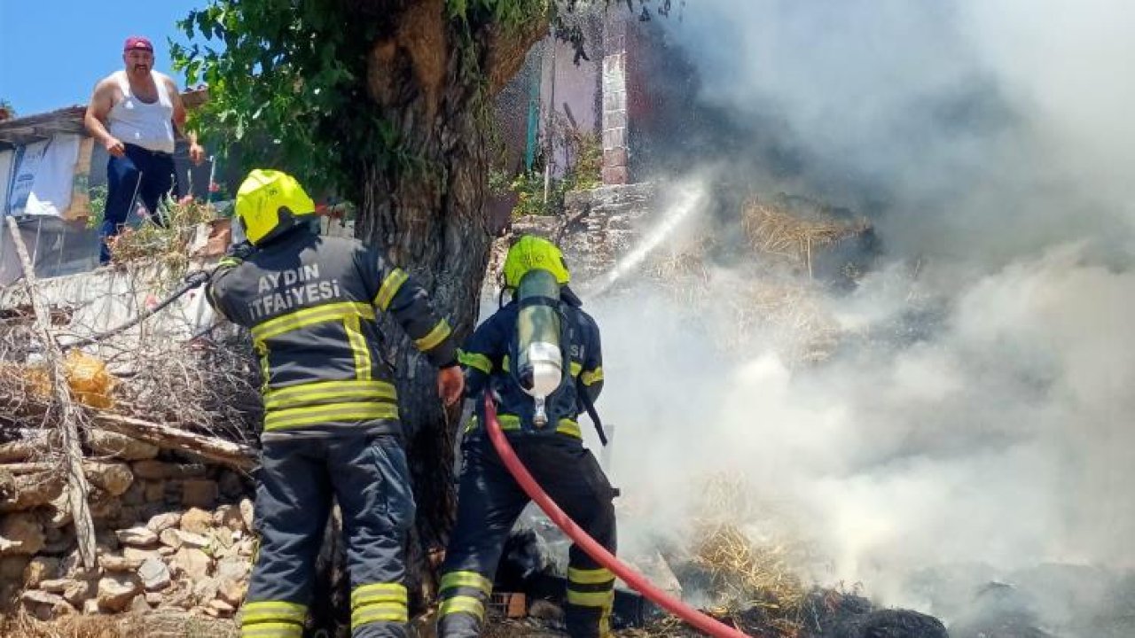 Aydın’da itfaiye ekipleri 1 günde 59 yangının büyümesini engelledi