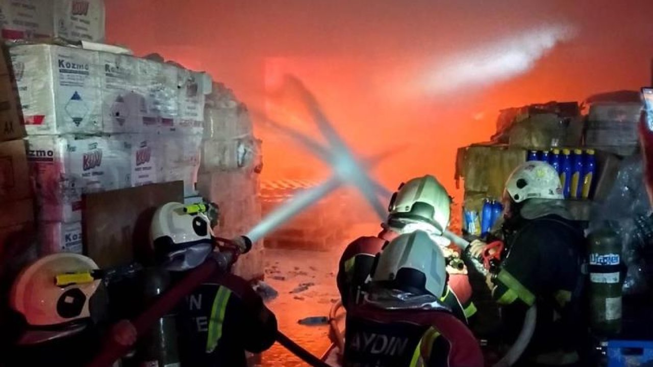 Aydın itfaiye ekipleri 2 günde 81 yangını söndürdü
