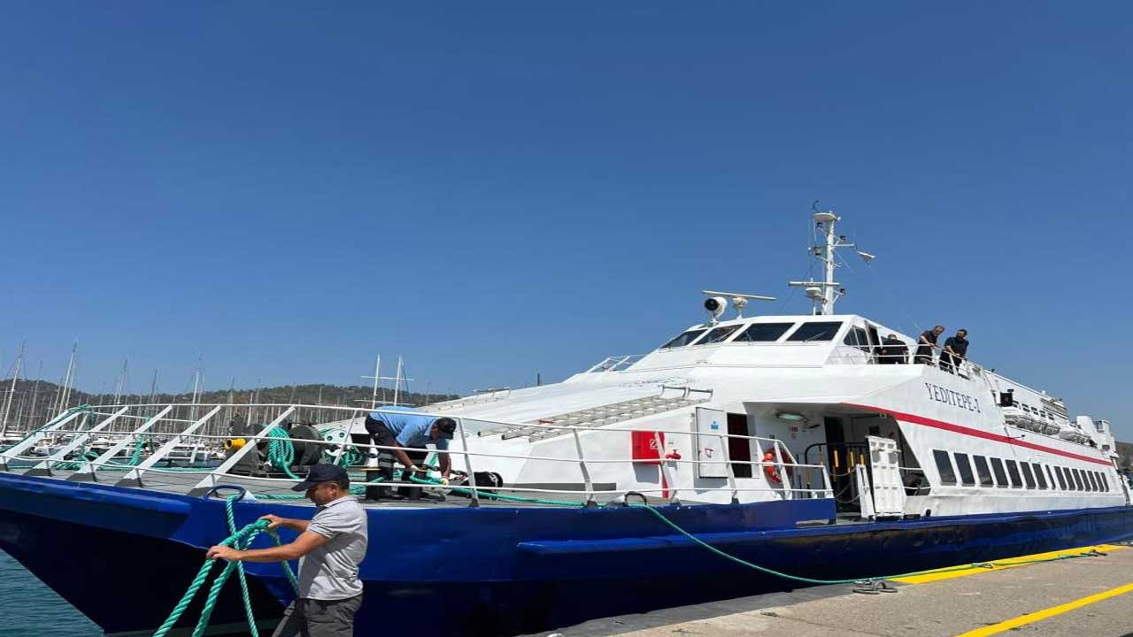 Bodrum - Didim deniz otobüsü seferleri 1 Temmuz'da başlıyor