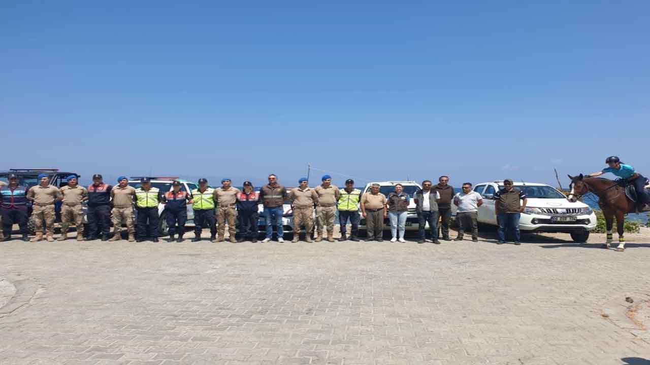 Aydın'da Milli Park ziyaretçileri bilgilendirildi