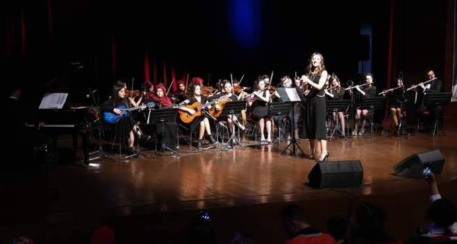 Gençlik Orkestrası Konseriyle Sanat Dolu Bir Gece yaşattı