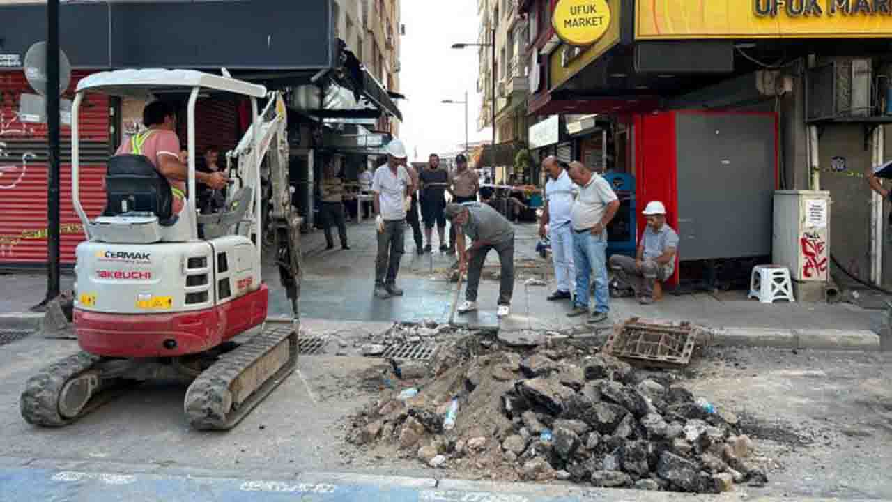 İzmir'de 2 kişinin hayatını kaybettiği yerde elektrik kabloları 50 santim aşağıya çekiliyor