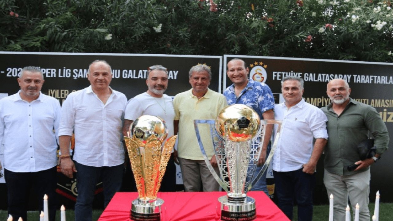 Fethiye Galatasaray Taraftarlar Derneği’nden şampiyonluk gecesi kutlaması