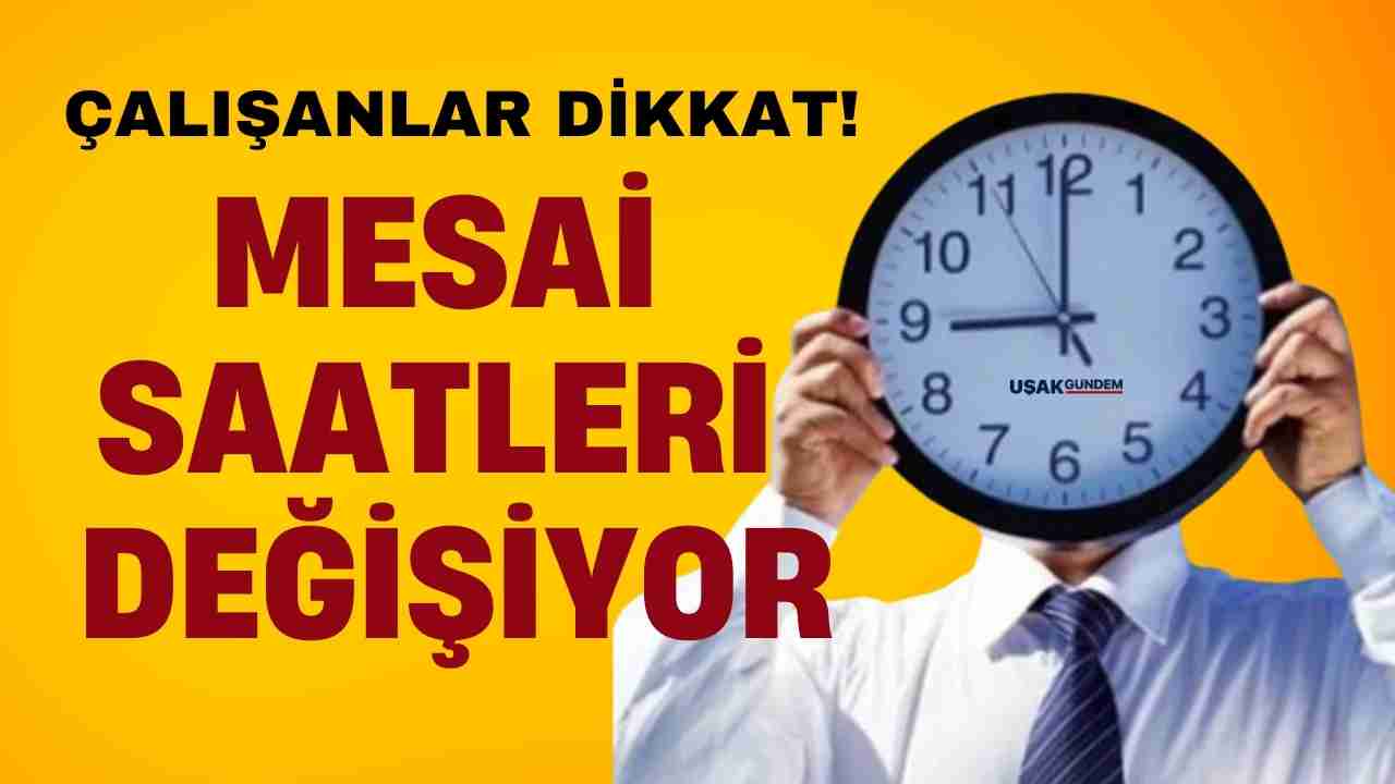 TBMM açıkladı! Türkiye'de günlük çalışma saatleri değişiyor 10.00 - 16.00 mesai saati düşecek