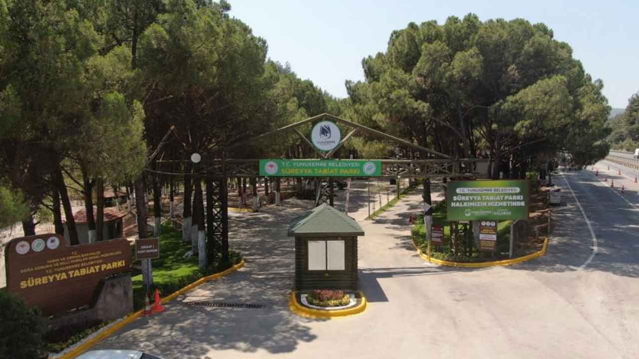 Manisa'da Süreyya Tabiat Parkı açıldı
