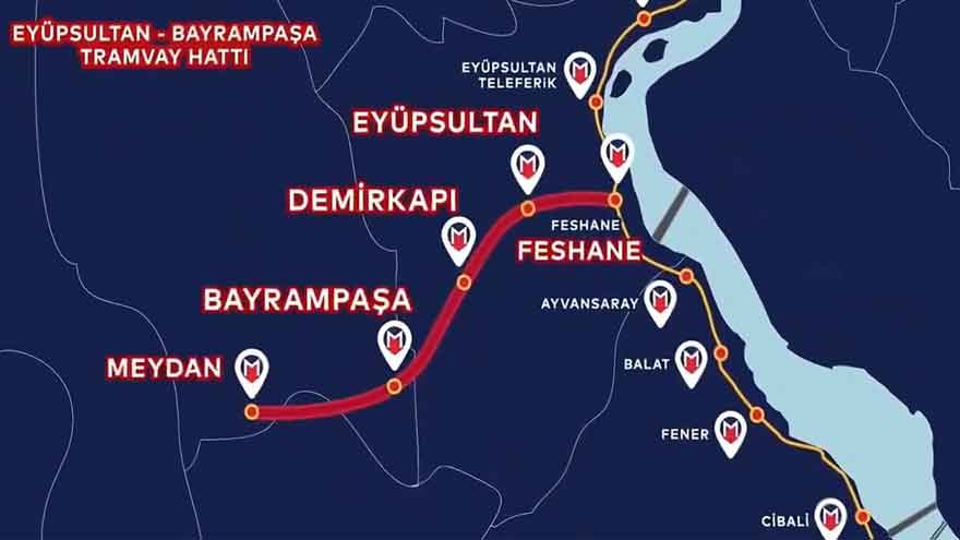 Ankaralılar bekleyedursun İstanbul'a yeni tramvay hattı müjdesi geldi! İşte güzergahı