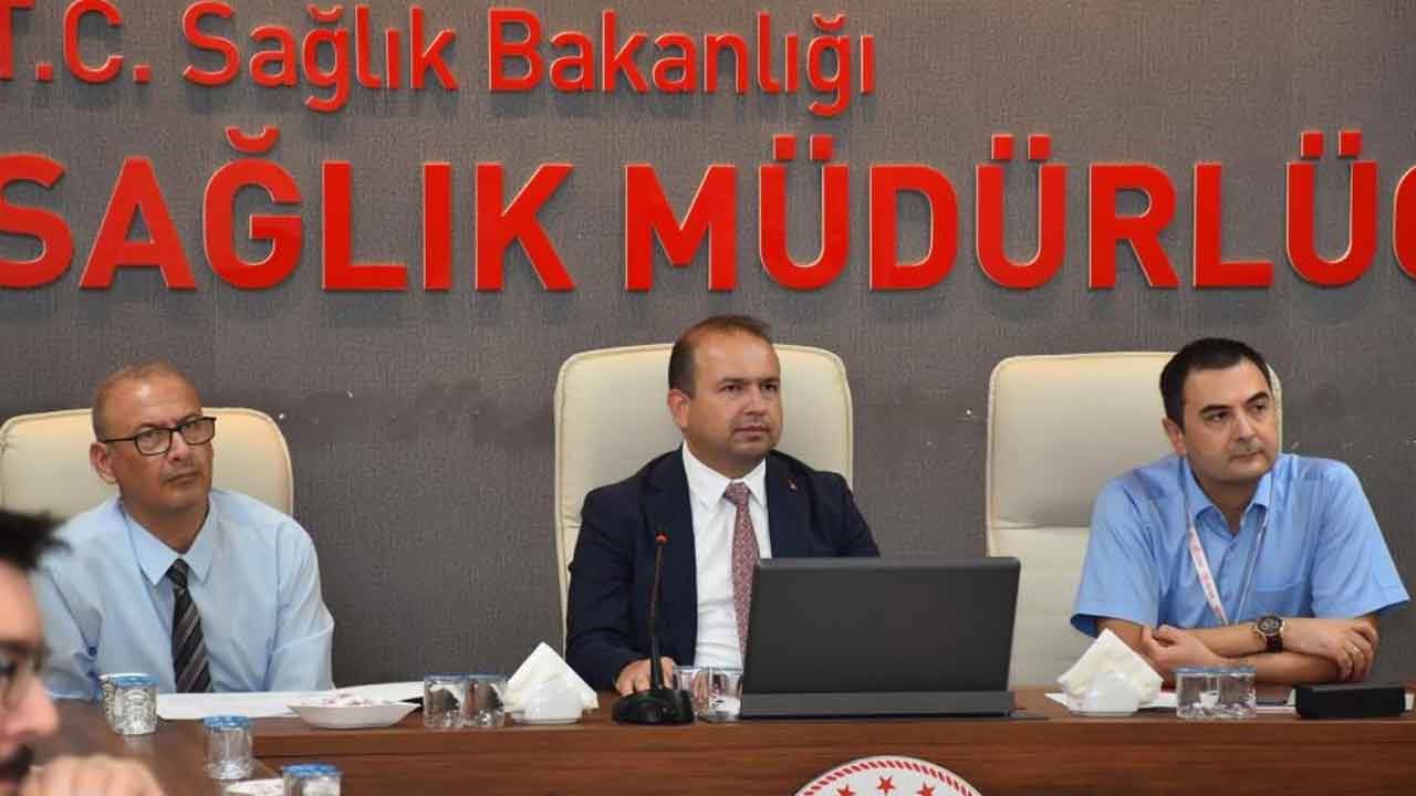 Aydın'da Acil Sağlık Hizmetleri Koordinasyon Komisyonu toplandı