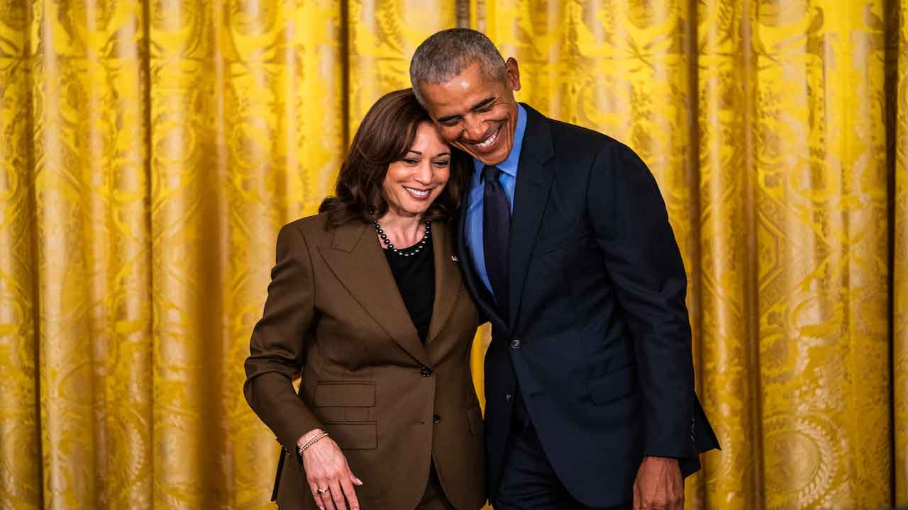 Obama'dan Kamala Harris'e destek açıklaması