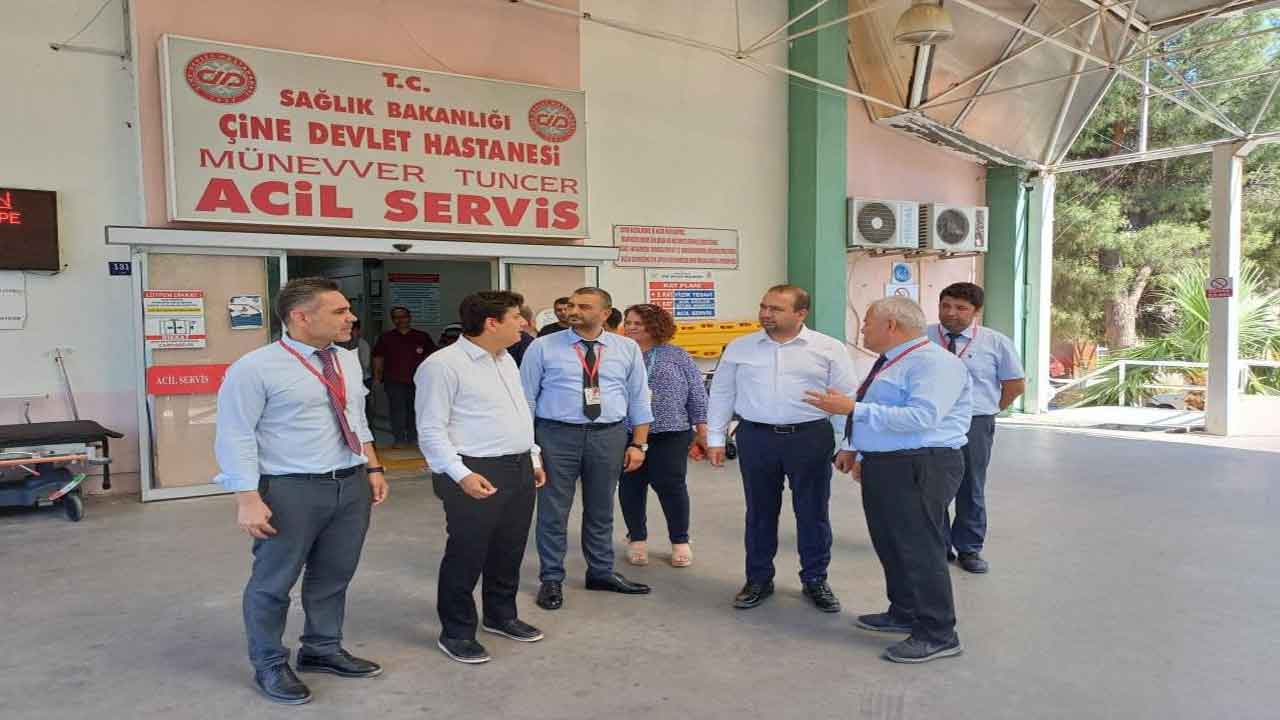 Aydın Çine Devlet Hastanesi denetimden geçti